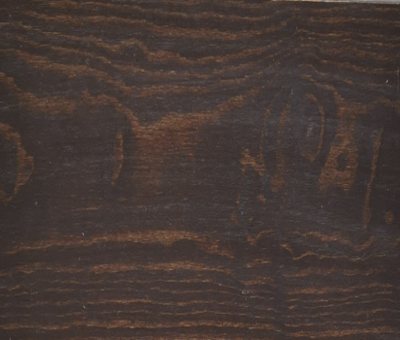 Крашенный планкен скошенный из лиственницы, 4322 Эбеновое дерево - фото №0